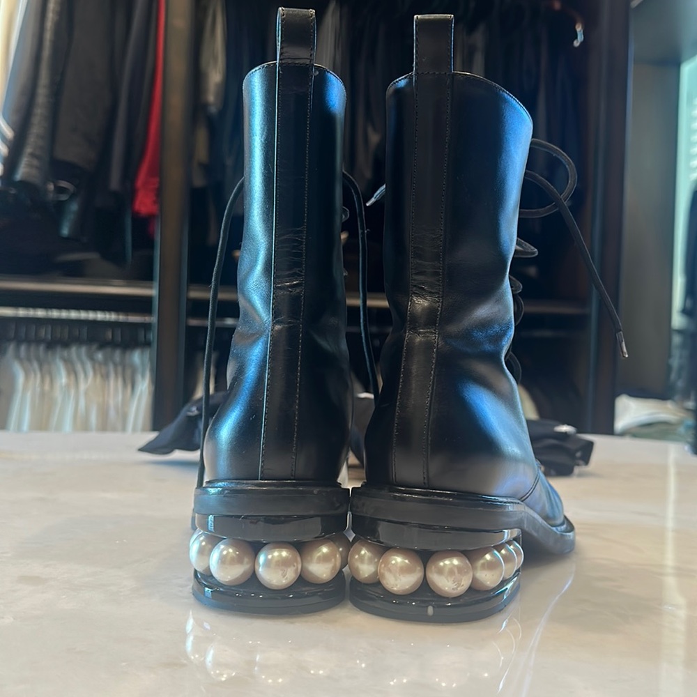 Nicholas Kirkwood combat boots